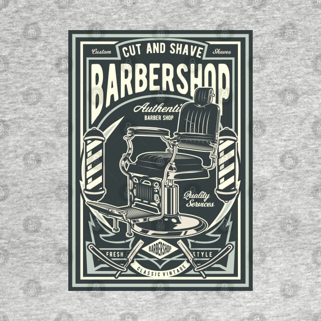 Cut & Shave Barbershop by AtuyaStudio